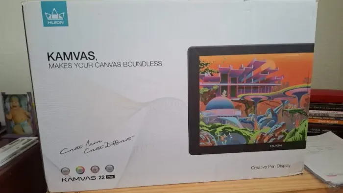 Tela Digitalizadora Huion Kamvas Plus 22