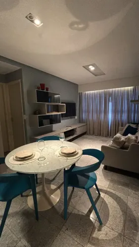 GOLDEN STONE EDIFÍCIO | APARTAMENTO PARA ALUGAR EM BOA VIAGEM | 01 QUARTO MOBILIADO | 40m²