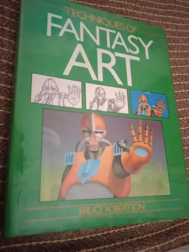 Livro technique of fantasy art Bruce Robertson