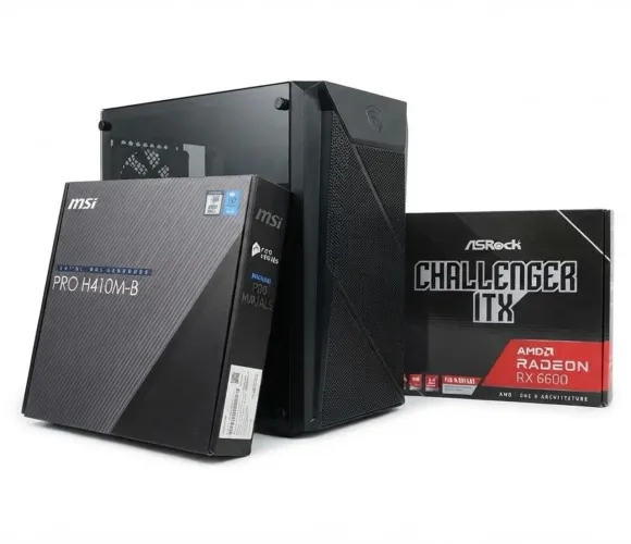 PC Gamer I3-10100f, RX 6400, 16 GB e SSD 240 GB