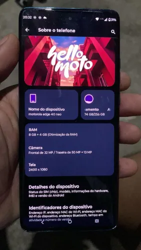 MOTOROLA EDGE 40 NEO 