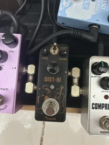 Pedal de guitarra dist-iii distorção distortion
