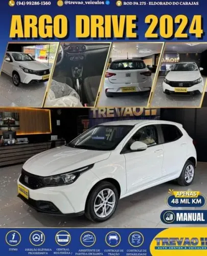 Fiat Argo Drive 1.0 6V Flex 2024