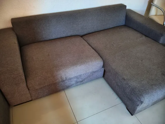 Sofá em tecido 
