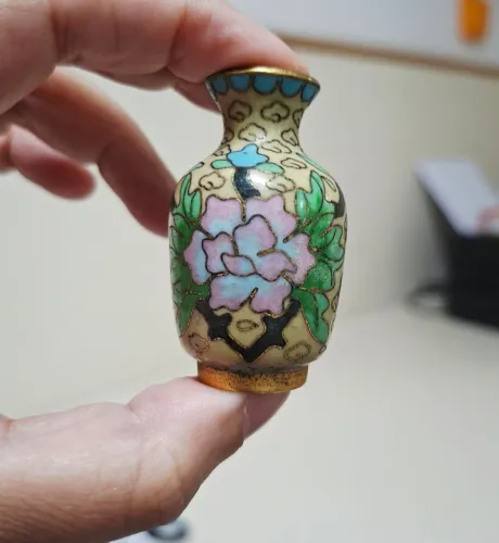 Vaso cloisonne