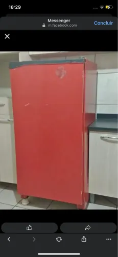Geladeira funcionando perfeitamente