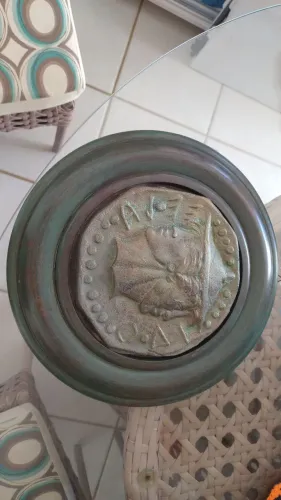 Enfeite de parede com 35 cm diâmetro