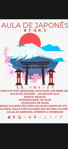 AULAS DE JAPONÊS PARA TODAS AS IDADES!