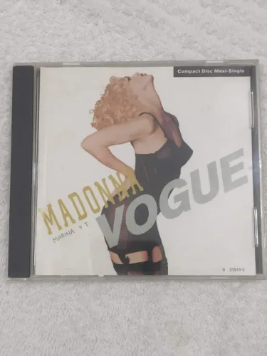 CD Single Madonna Vogue Importado