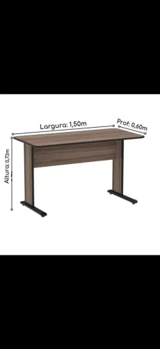 Escrivaninha / Mesa de Escritório Robusta - 1,50m (Estado de Nova)