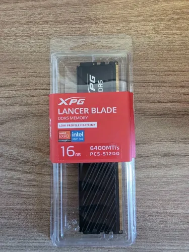 Memória ram XPG Lancer Blade DDR5 16 gb 6400 CL32 A die