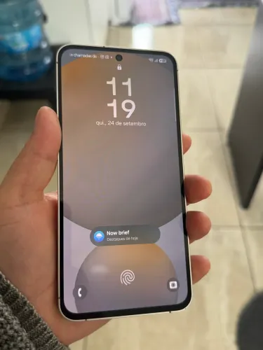 Samsung Galaxy S24 FE 256GB / 8GB RAM - Branco | Impecável, Único Dono, Sem Marcas de Uso
