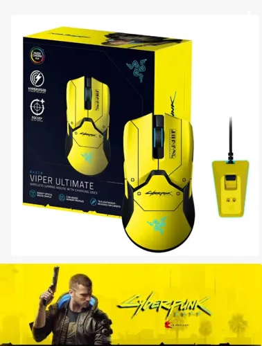 Mouse Razer Viper Ultimate Cyberpunk 2077 Edition Wireless Gaming