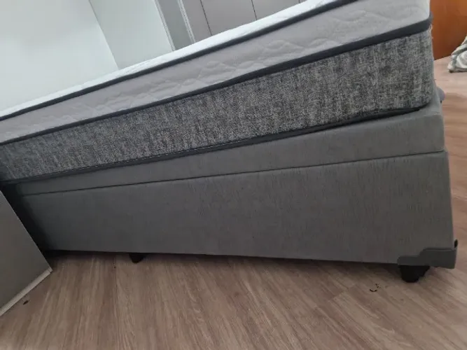 Cama Box Baú de Casal com Colchão Smart - Excelente Estado