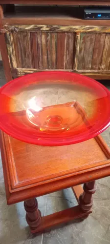 Fruteira de cristal