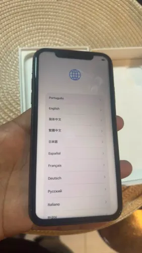 iPhone 256 gigas tudo ok.