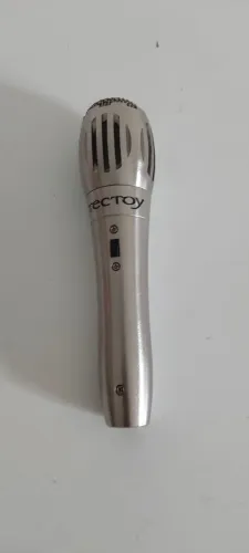 Microfone unidirecional tectoy