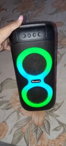 caixa de som , via bluetooth