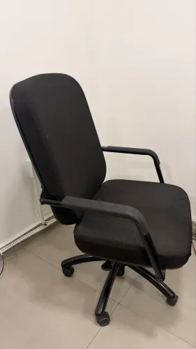 Cadeira de Escritório Obeso Operativa Plus Size Giratória | Plaxmetal