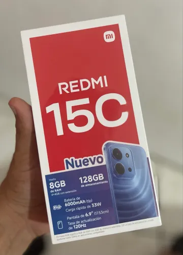 Xiaomi Redmi 15C (128GB) - Novo, Selado e Bateria Gigante!