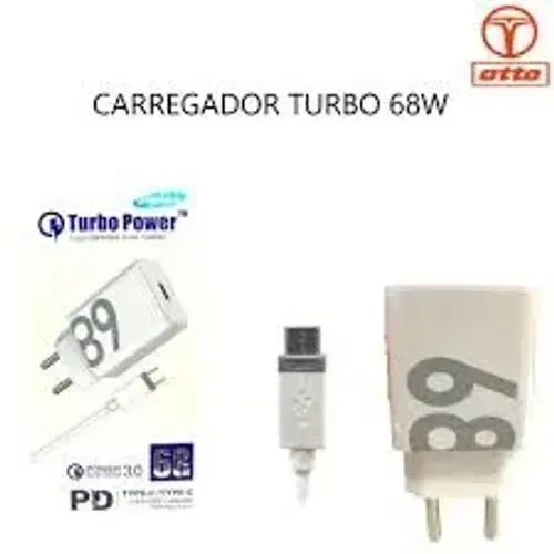 Carregador Rápido Samsung 68w USB-A / USB-C S20 S21 S22 Ultra 1 linha