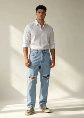 Calça Jeans Shein Cós Alto G