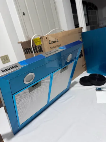 Coifa Invita Nova . Toda inox Escovado