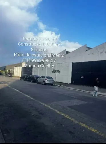 Imóvel para aluguel possui 6685 metros quadrados em Vila Leopoldina - São Paulo - SP