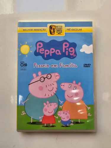 Lote DVDs Infantil - Peppa, Batman, Thundercats, Lego e Outros