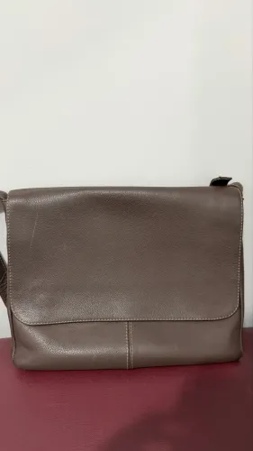 Bolsa executiva masculina em couro