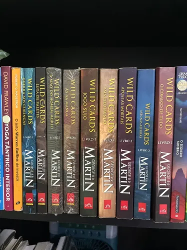 Coleção Completa Wild Cards (Livros 1 Ao 9) - George R.R. Martin (Novos/Seminovo)