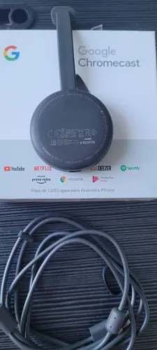 Chromecast 3° geração parece novo