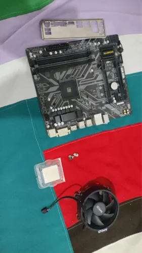 PLACA MÃE B450M / RYZEN 5 5600G, VENDO SEPARADO TBM