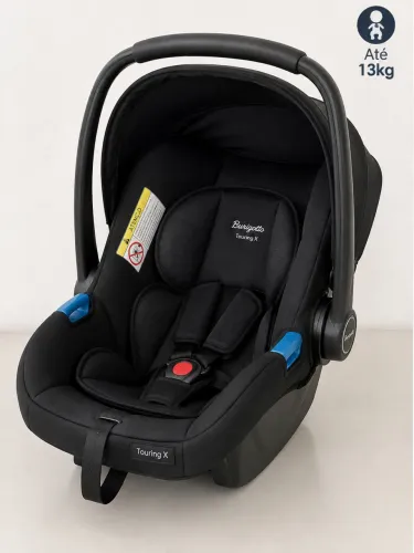 Bebê Conforto Burigotto Touring X Preto - Cadeira até 13kg