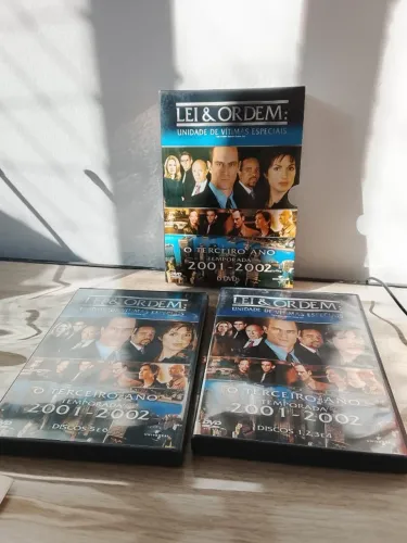 Caixa DVD - Lei e Ordem: Unidade de Vítimas Especiais (3ª Temporada)