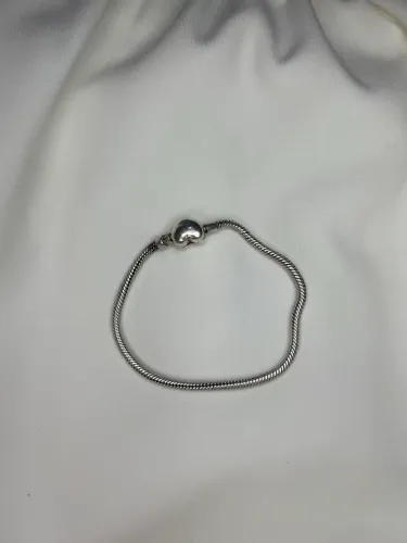 PULSEIRA VIVARA LIFE CORAÇÃO EM PRATA