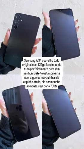 Samsung A 34 128 gb 