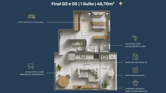Martim de Sá - Apartamento
