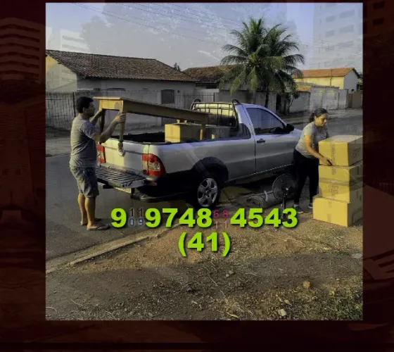 Frete! Transporte seguro e rápido para sua mudança! Não perca tempo!