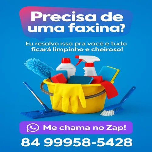 FAXINA - SUA CASA LIMPINHA