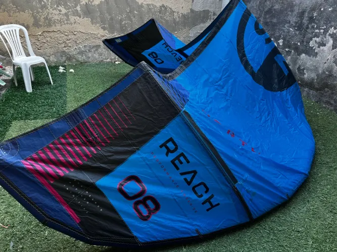 Kite north reach 2024 8m + barra 2024