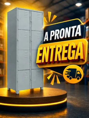 armário para funcionário a pronta entrega 8 portas