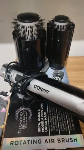 Escova Alisadora. Conair Polishop 