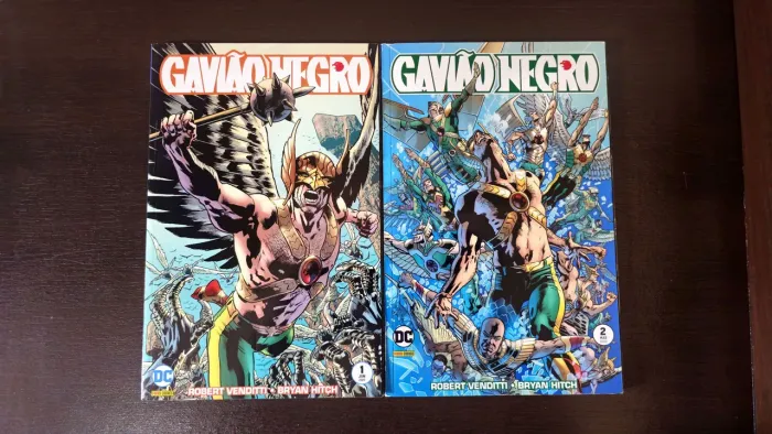 Gavião Negro Vol. 1 e 2 - DC Comics - HQ Panini
