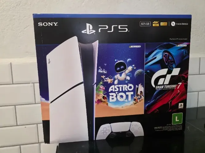 PS5 Mídia Digital 825GB Lacrado sem uso com nota fiscal