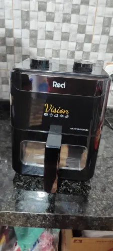 Air fryer red vision