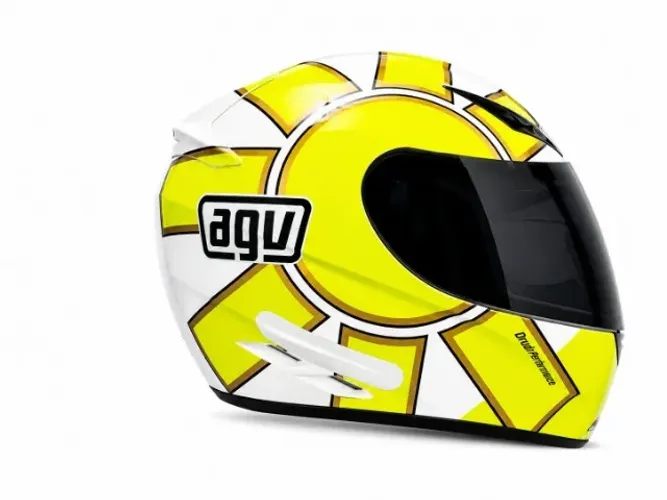 Capacete AGV K-3 Valentino Rossi VR46 2011 Original 