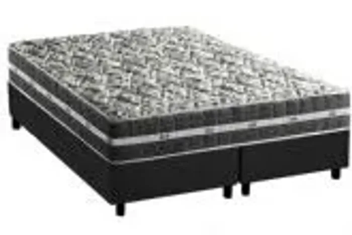 Cama Box Casal com Colchão D33