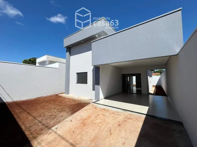Casa Residencial à Venda em Araguaína (TO) | 3 Quartos, 1 Suíte, Quintal e 2 Vagas