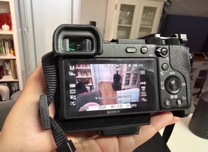 Câmera Sony A6600 poucos clicks! Oportunidade seminova